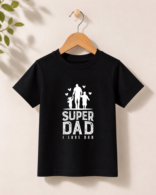 Unisex T-Shirt - Super Dad I Love Dad