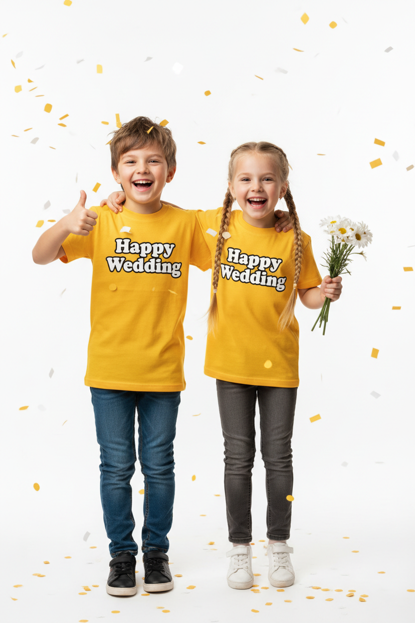 kids Wedding T-shirts