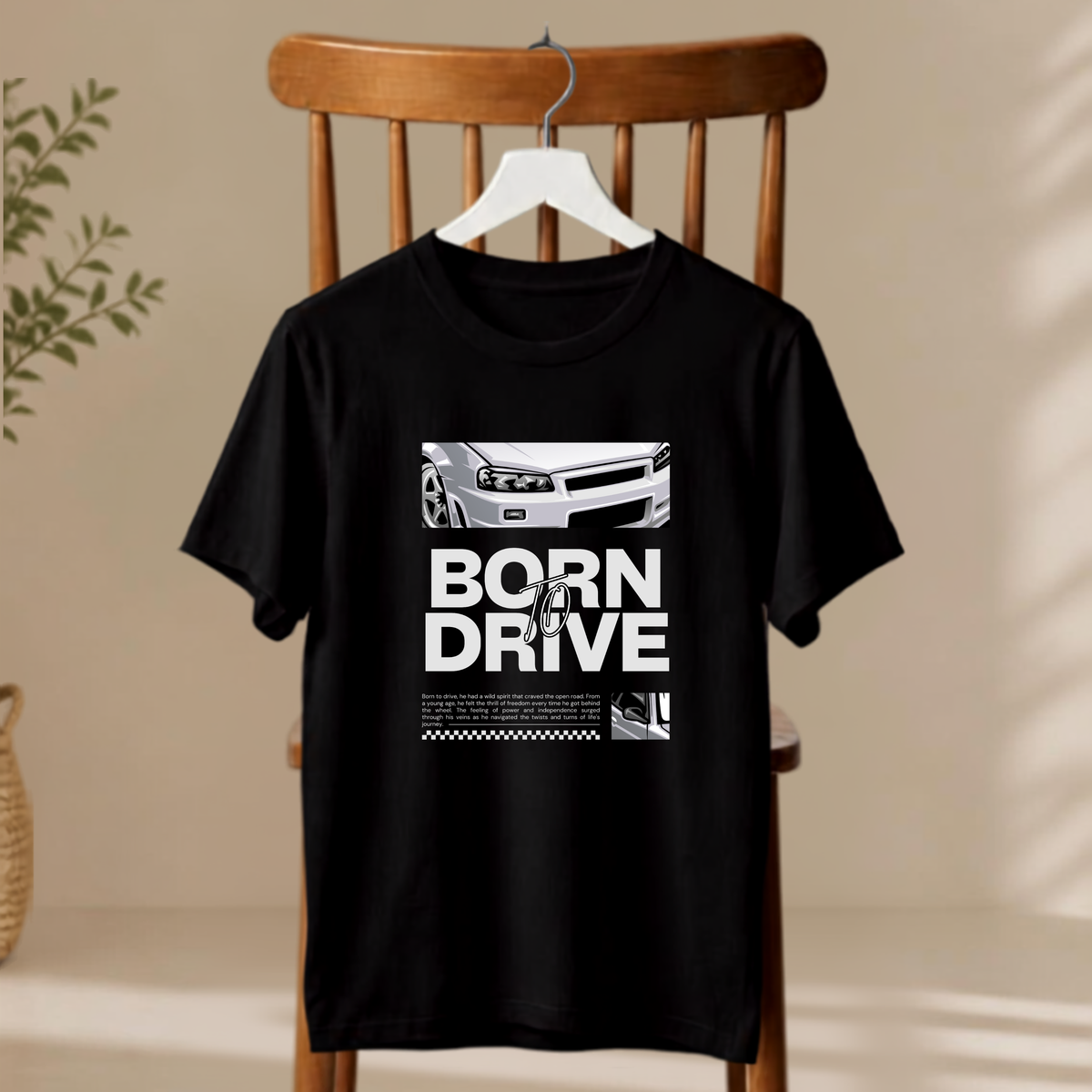 Unisex T-Shirt - Born To Drive