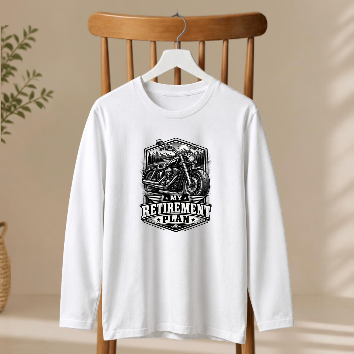 Men's Full Sleeve T-Shirt - My Retirement Plan