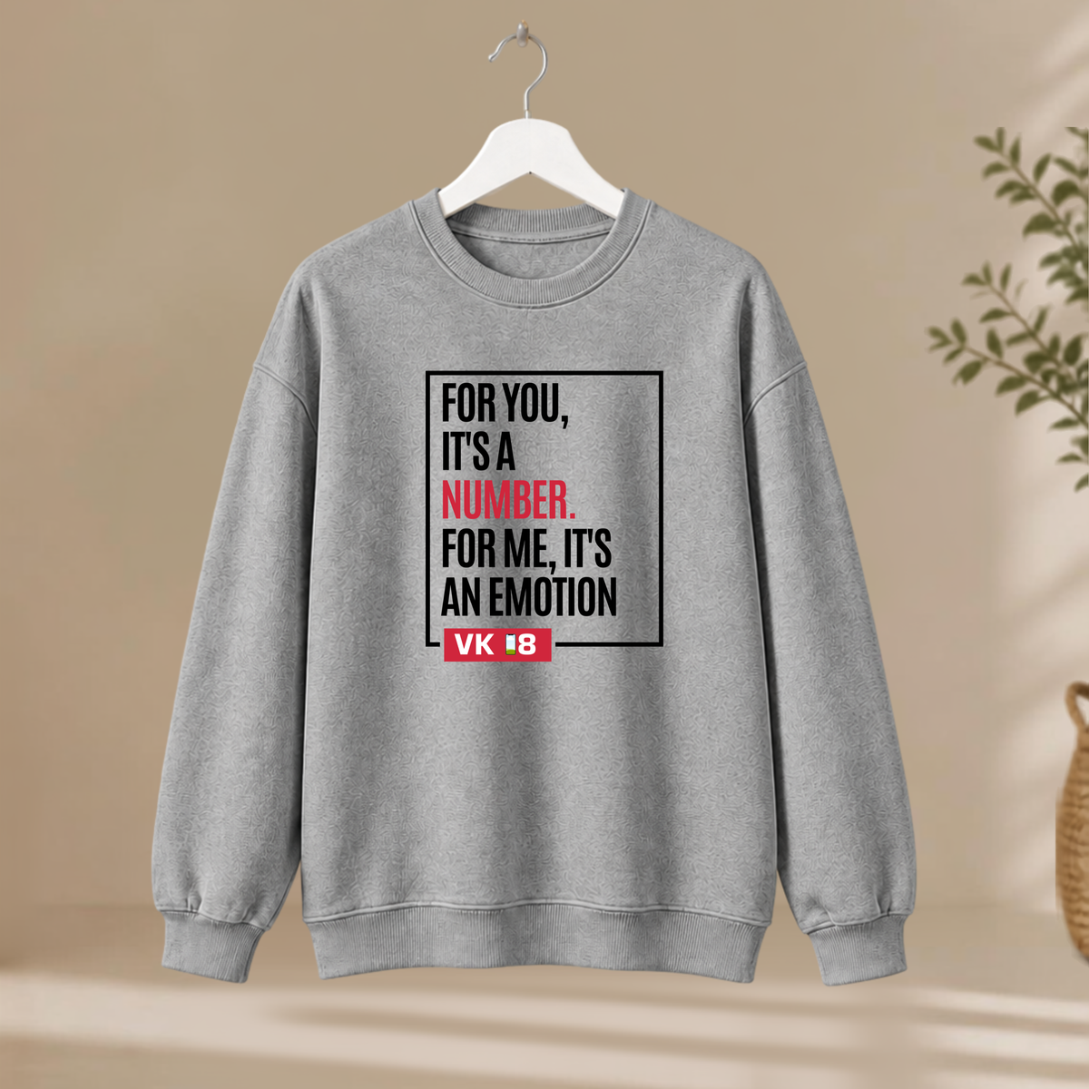 Unisex Sweatshirt - For Me It's An Emotion