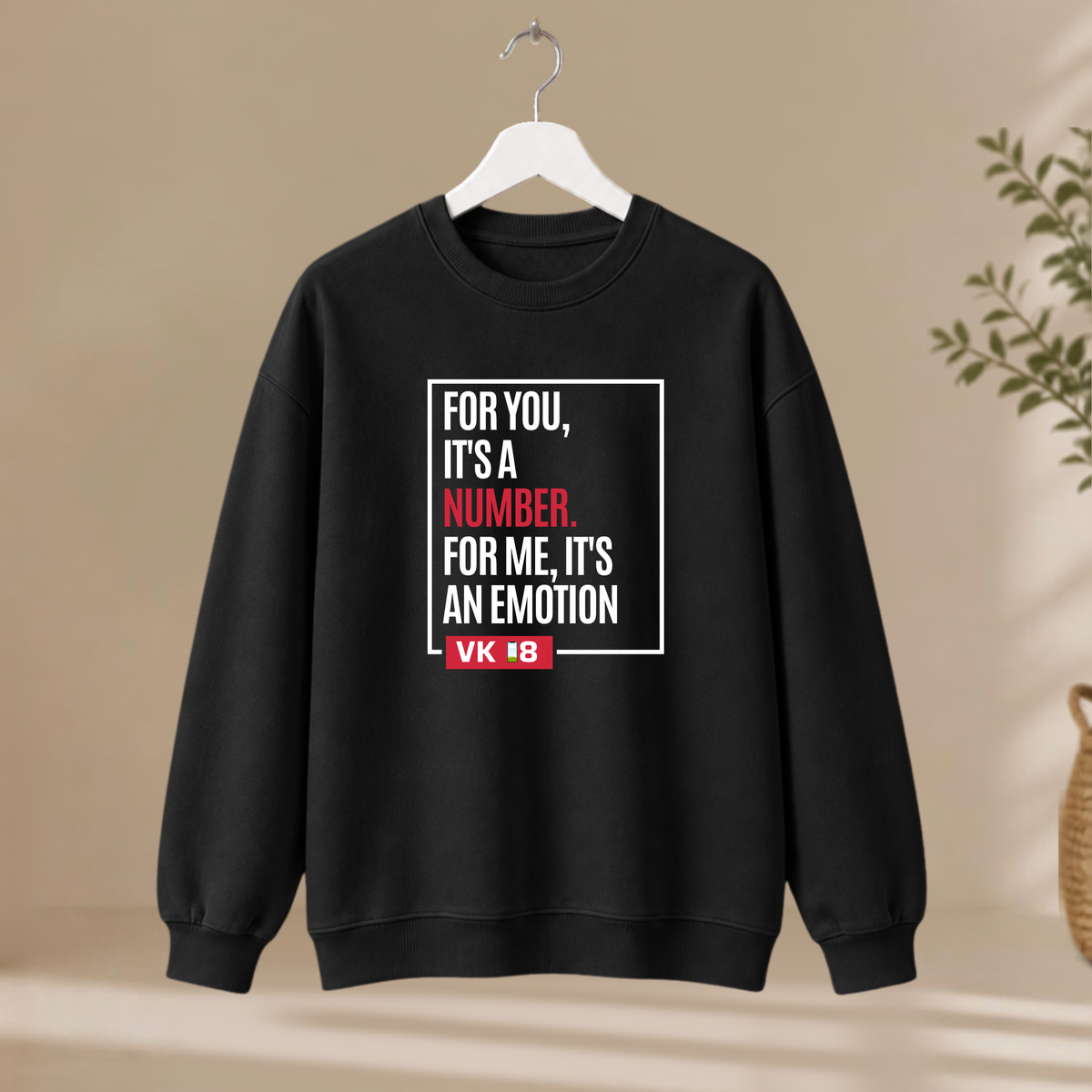 Unisex Sweatshirt - For Me It's An Emotion