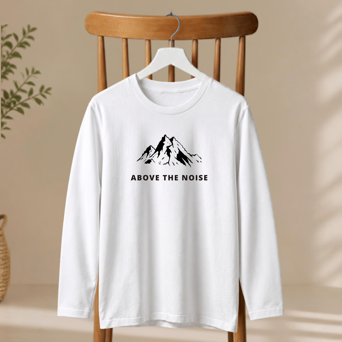 Men's Full Sleeve T-Shirt - Above The Noise