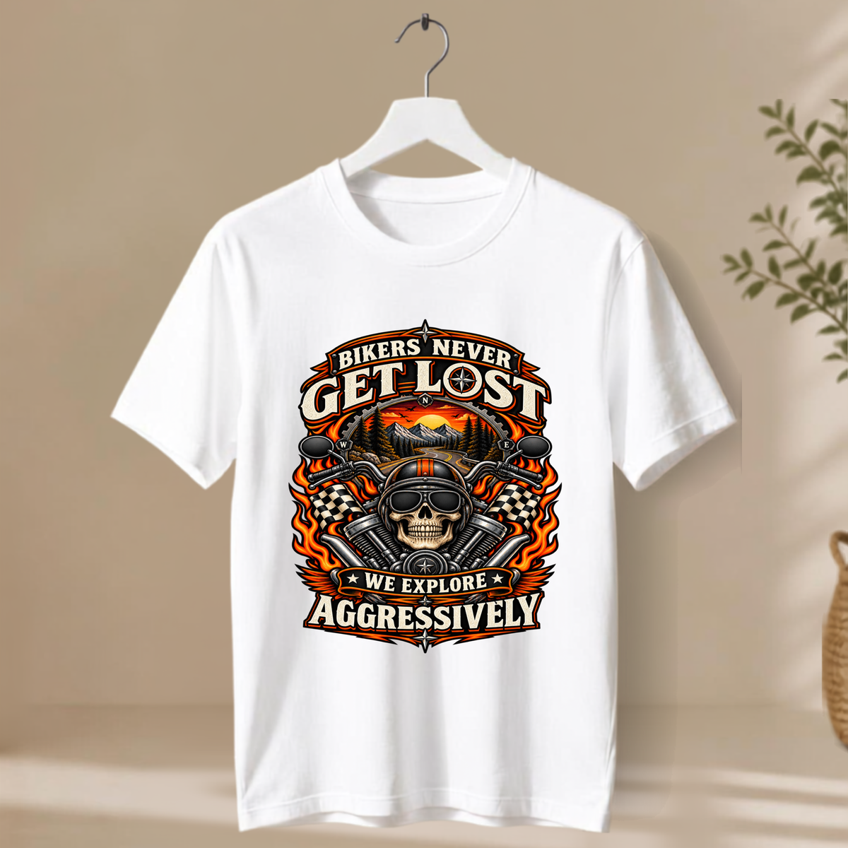 Unisex T-Shirt - We Explore Aggressively