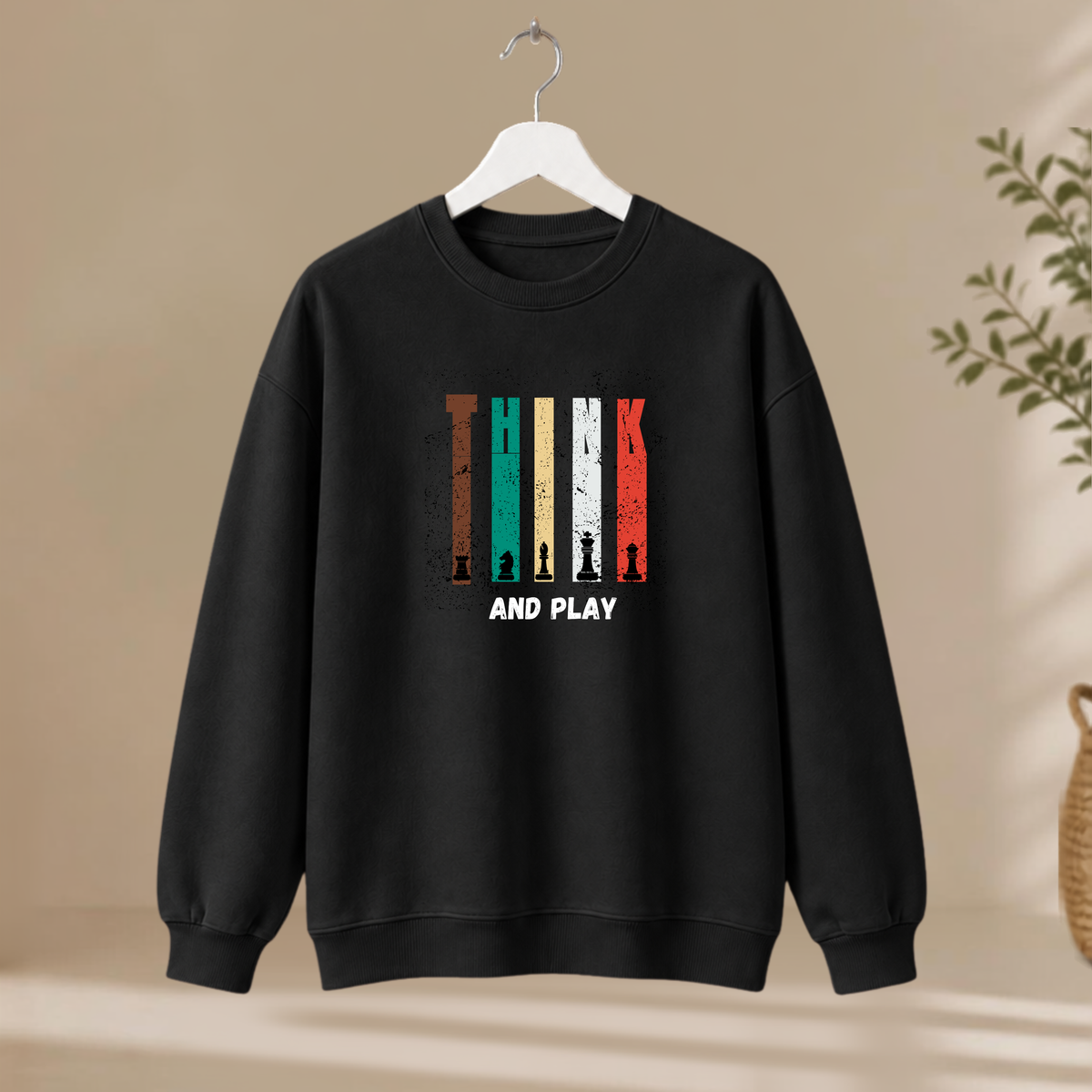 Unisex Sweatshirt - Think and Play