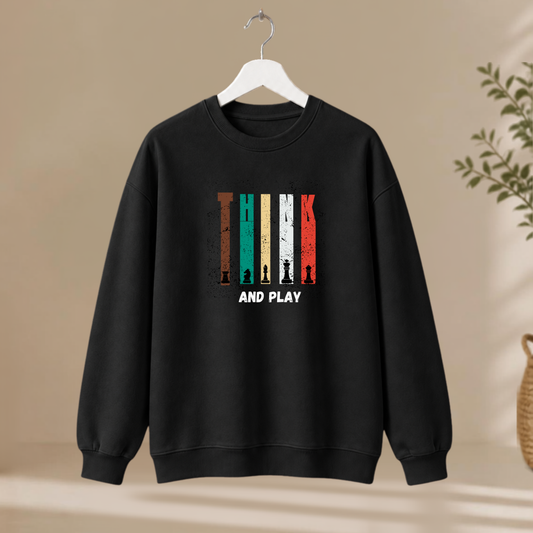 Unisex Sweatshirt - Think and Play