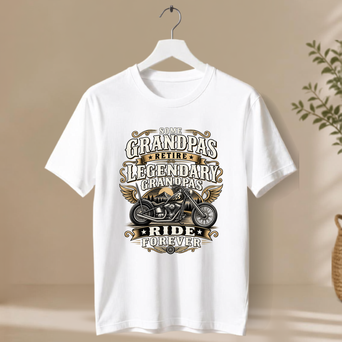 T-Shirt - Grandpas Ride Forever