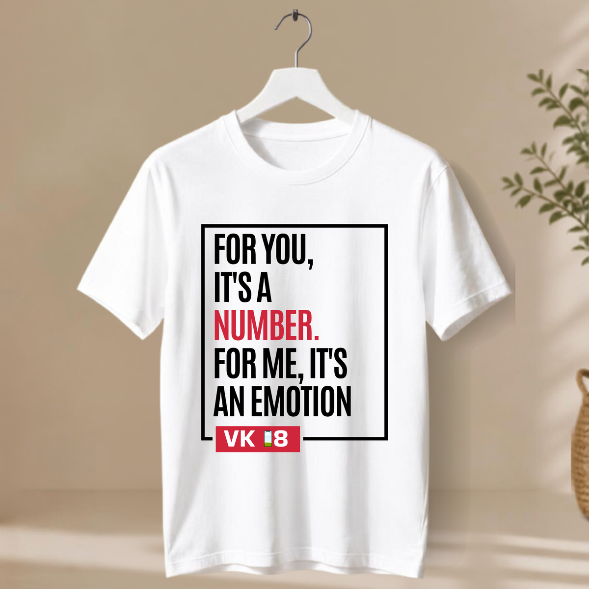 Unisex T-Shirt - For Me It's An Emotion
