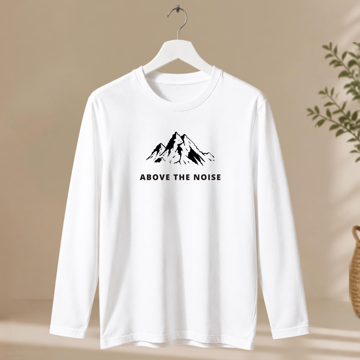 Men's Full Sleeve T-Shirt - Above The Noise