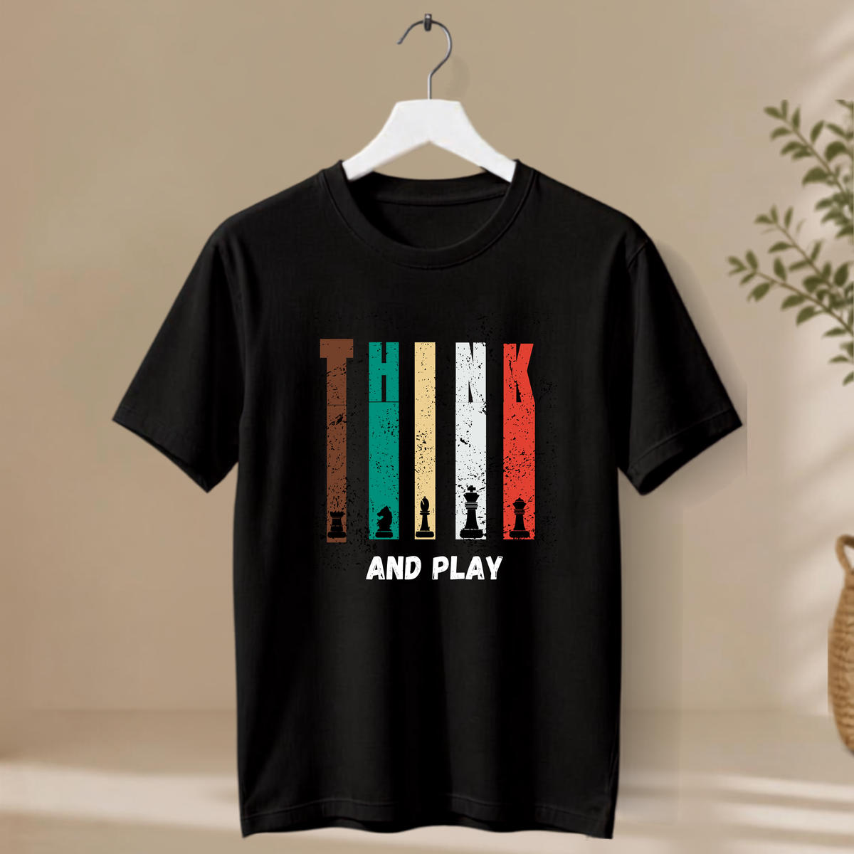 Unisex T-Shirt - Think and Play