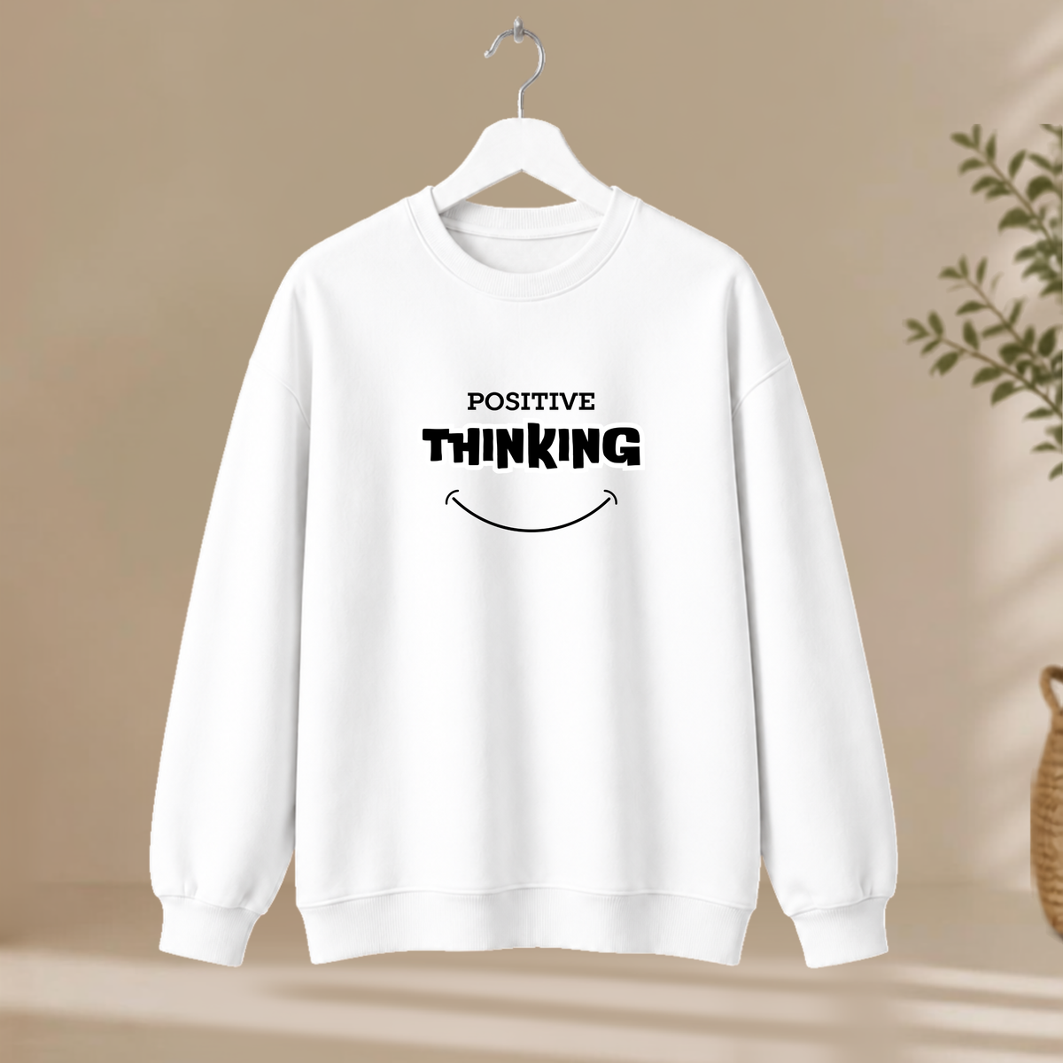 Unisex Sweatshirt - Positive Thinking