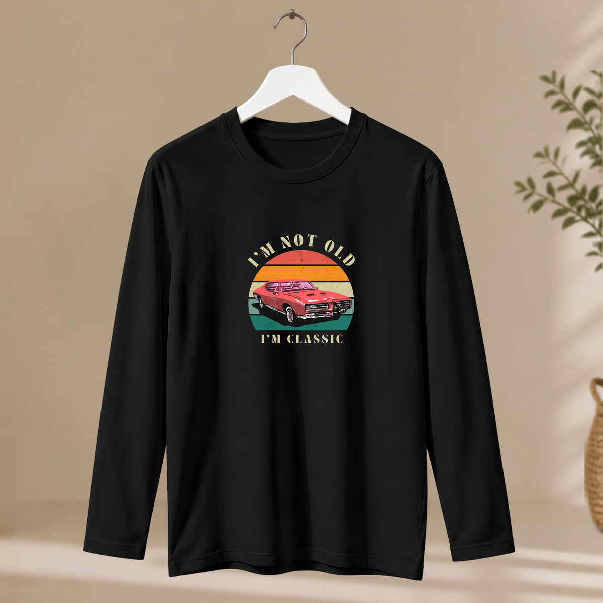 Men's Full Sleeve T-Shirt - I'M Classic