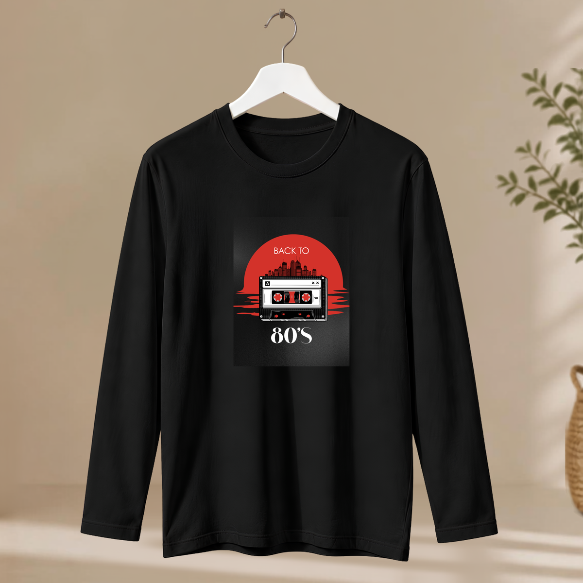 Men's Full Sleeve T-Shirt - 80's