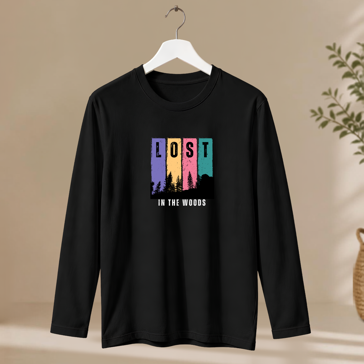 Men's Full Sleeve T-Shirt - Lost In The Woods