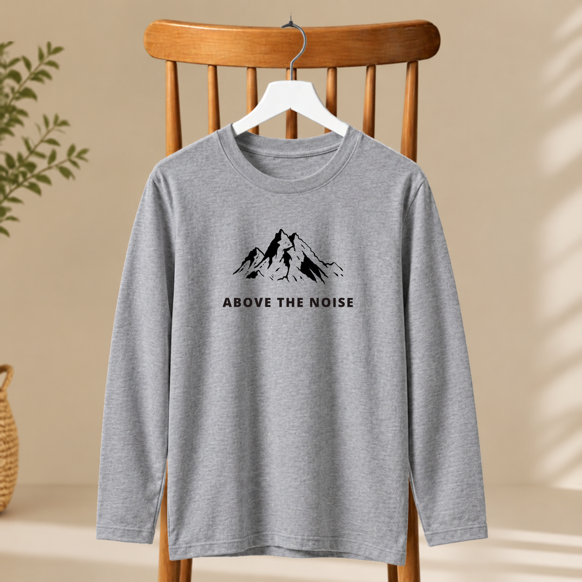 Men's Full Sleeve T-Shirt - Above The Noise