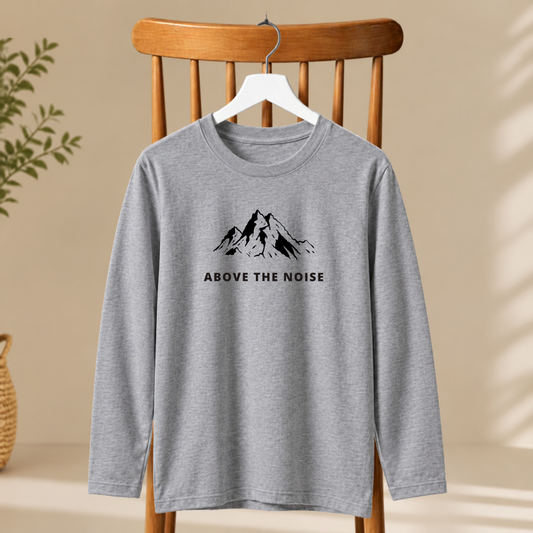 Men's Full Sleeve T-Shirt - Above The Noise