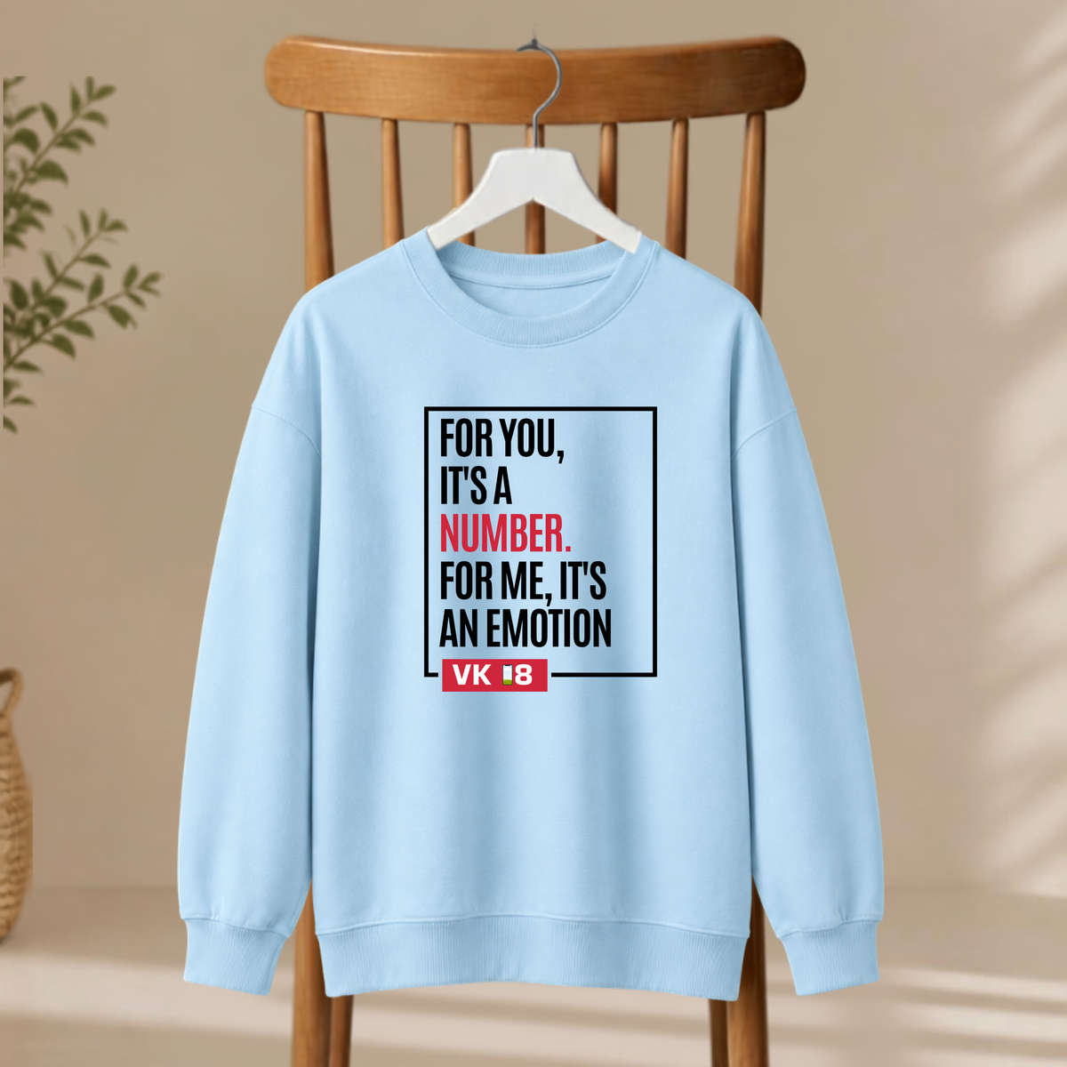 Unisex Sweatshirt - For Me It's An Emotion