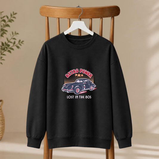 Unisex Sweatshirt - Retro Power