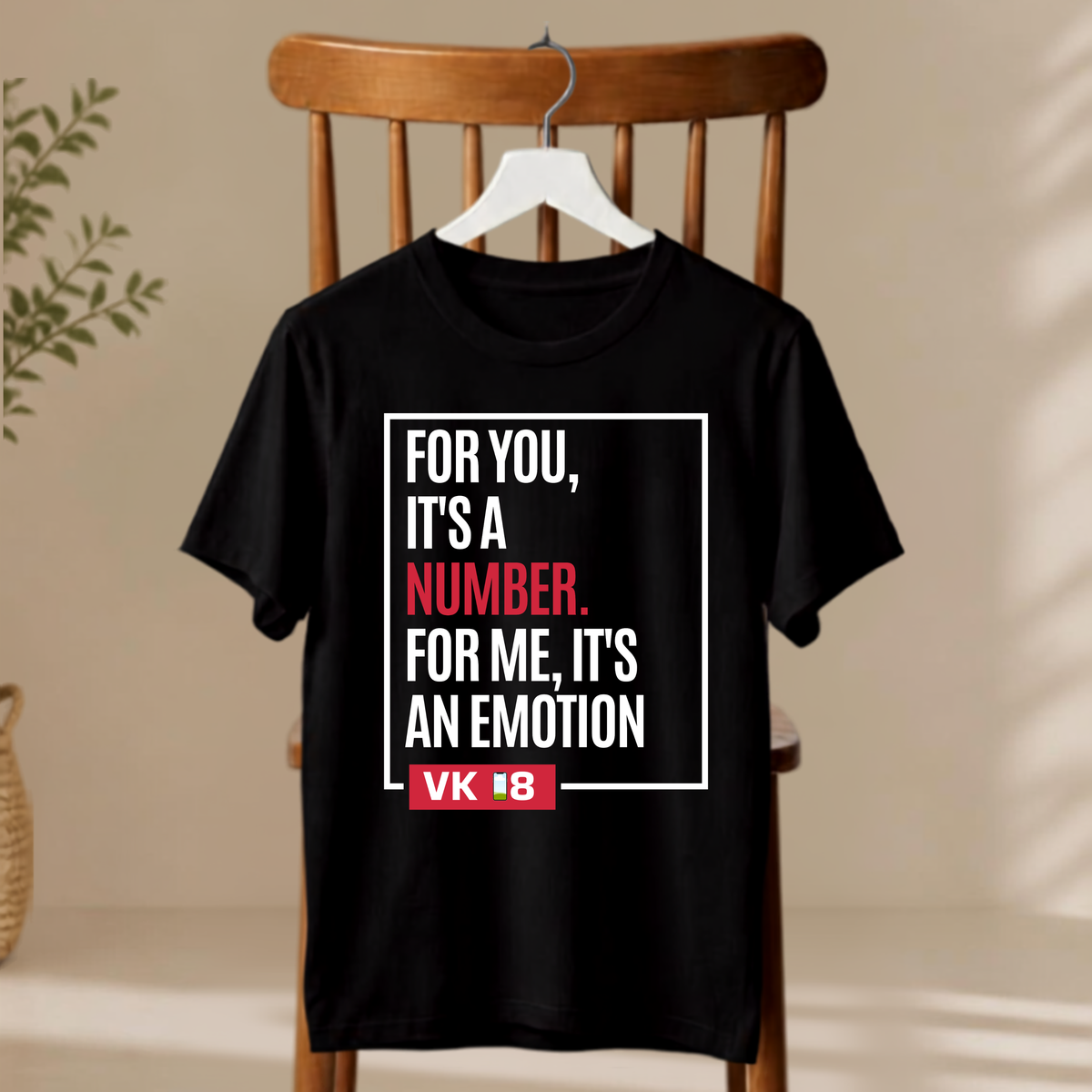 Unisex T-Shirt - For Me It's An Emotion
