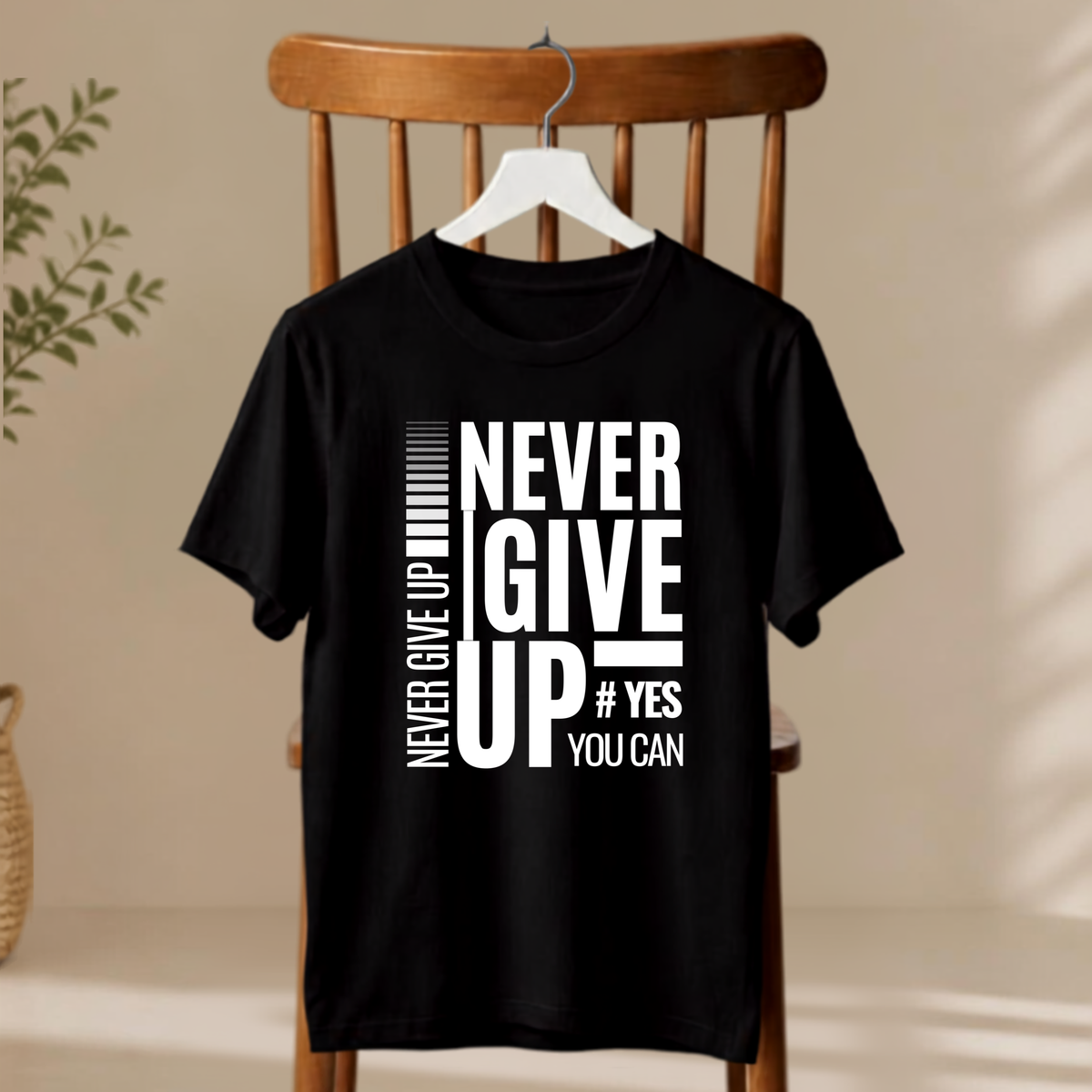 Unisex T-Shirt - Never Give Up