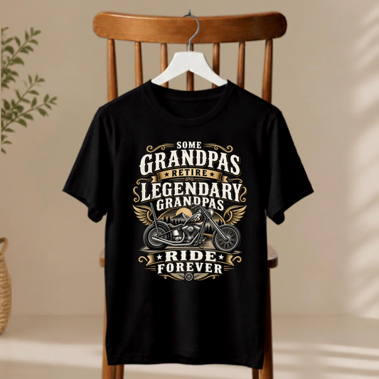 T-Shirt - Grandpas Ride Forever