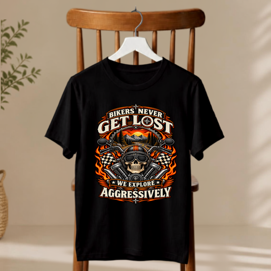 Unisex T-Shirt - We Explore Aggressively