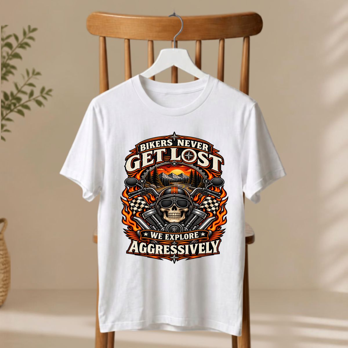 Unisex T-Shirt - We Explore Aggressively