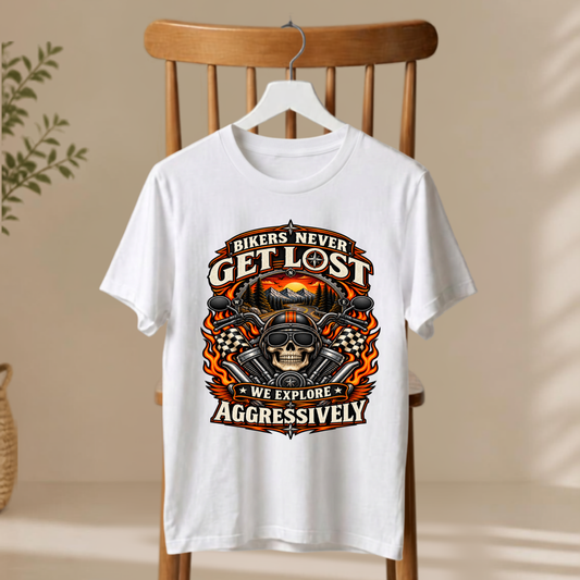 Unisex T-Shirt - We Explore Aggressively