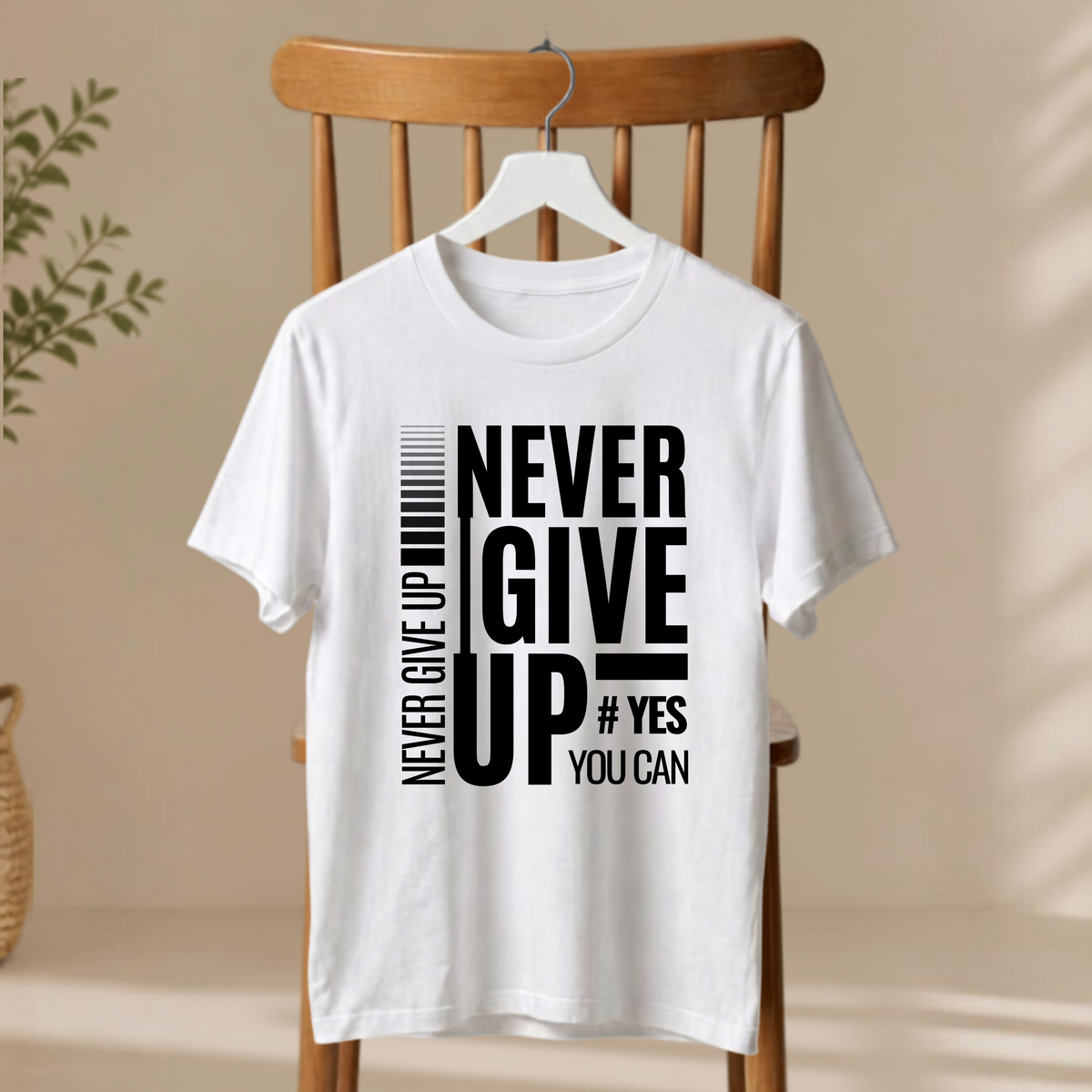 Unisex T-Shirt - Never Give Up