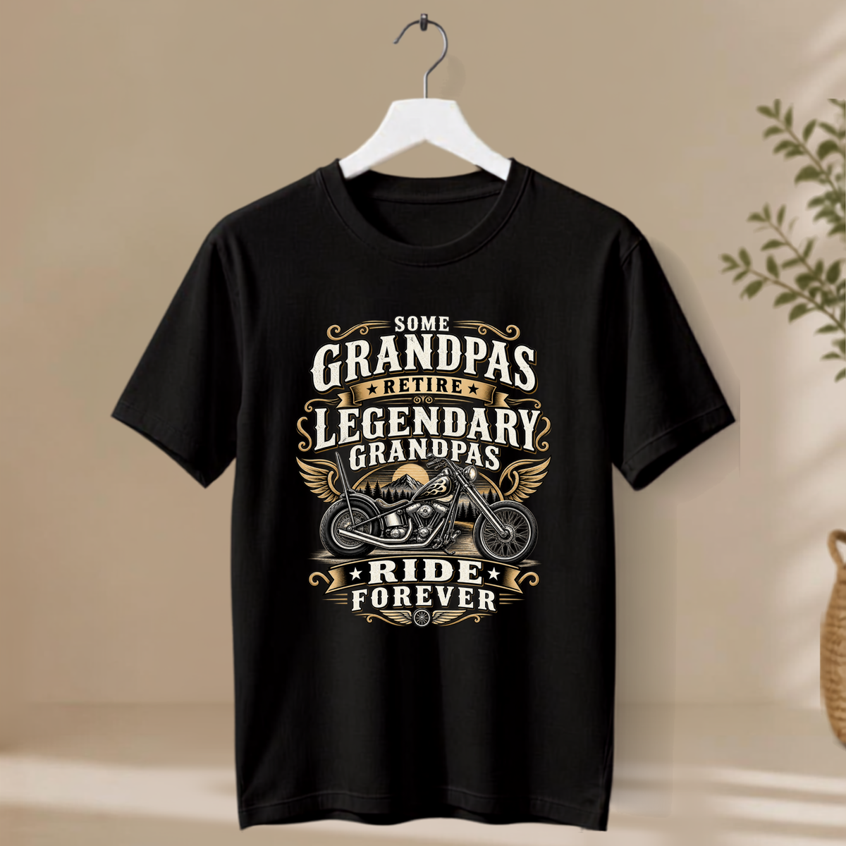 T-Shirt - Grandpas Ride Forever