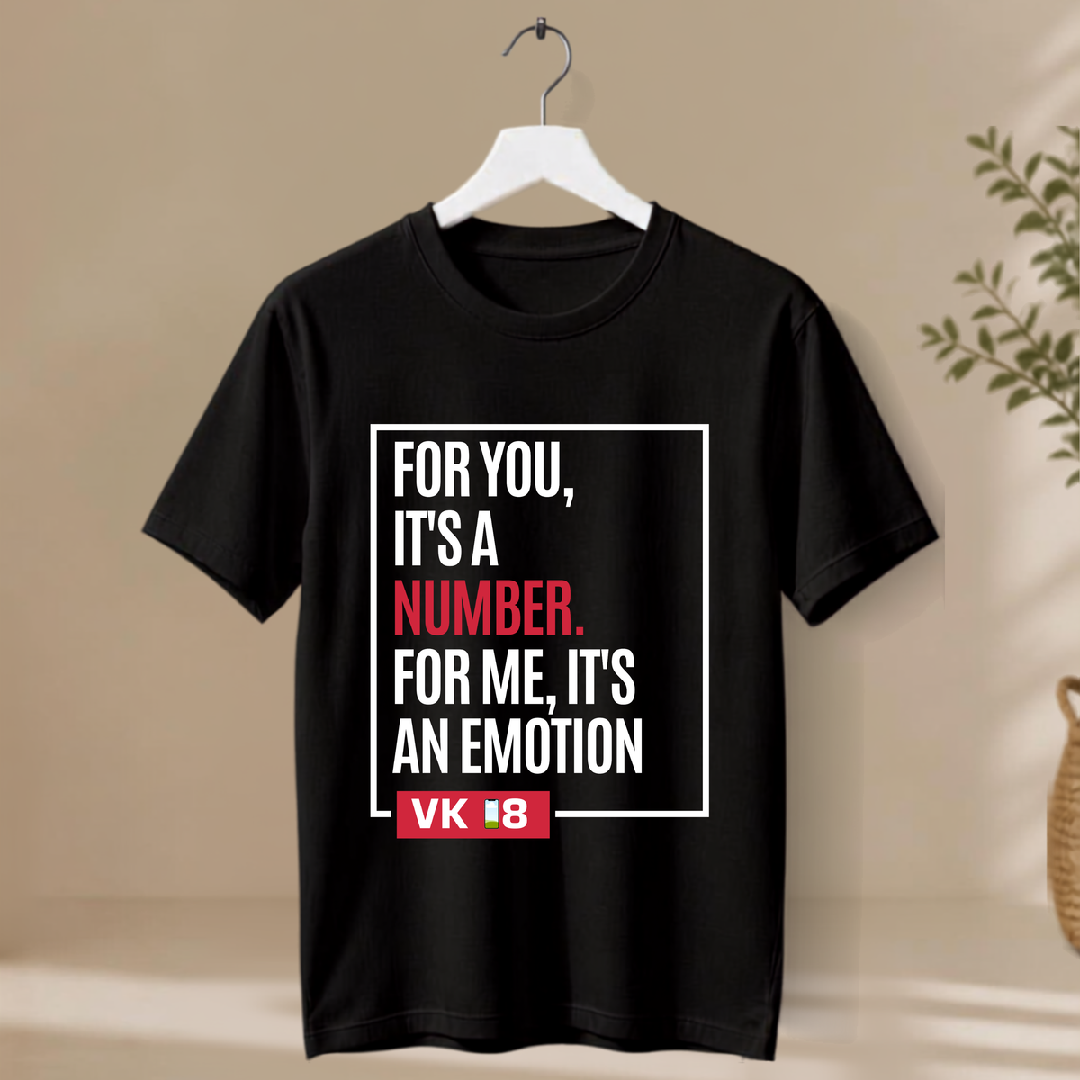 Unisex T-Shirt - For Me It's An Emotion