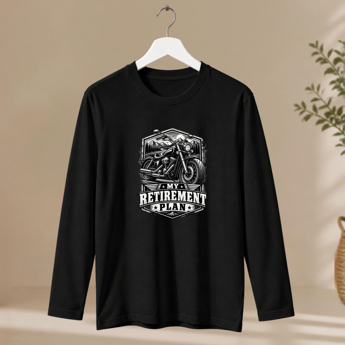Men's Full Sleeve T-Shirt - My Retirement Plan