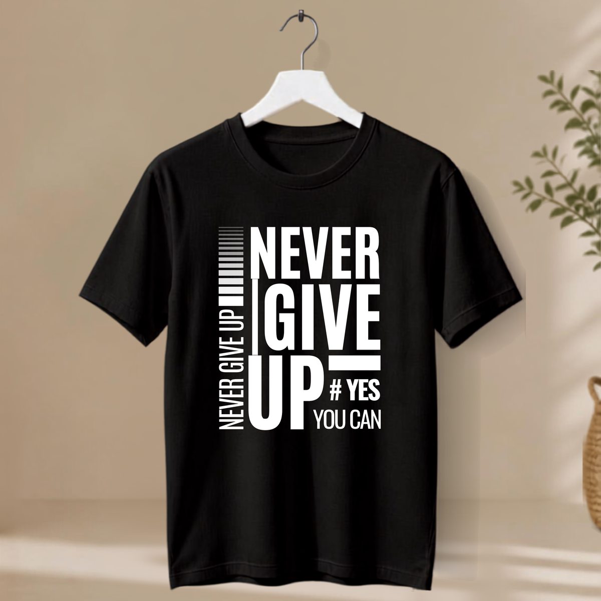 Unisex T-Shirt - Never Give Up