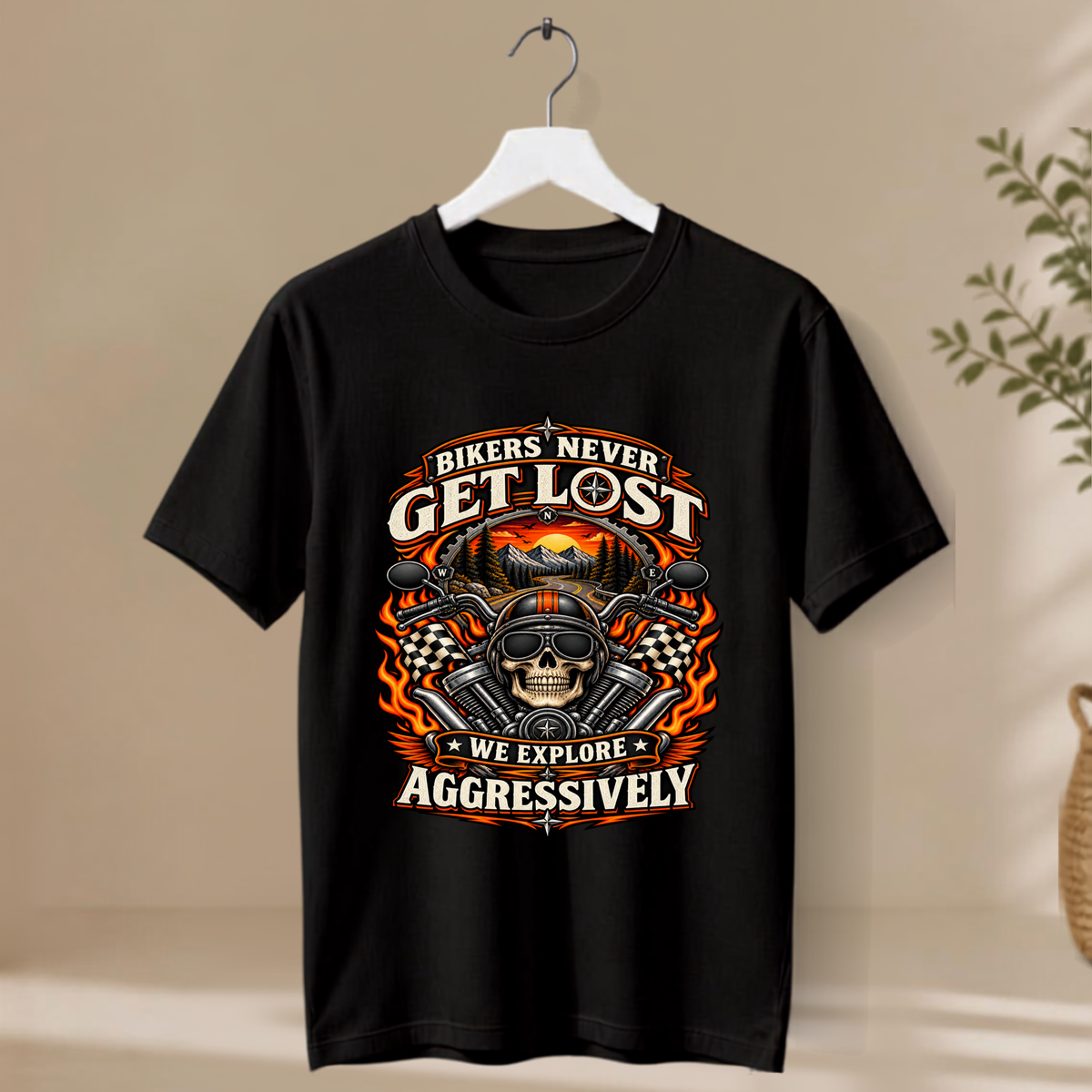 Unisex T-Shirt - We Explore Aggressively