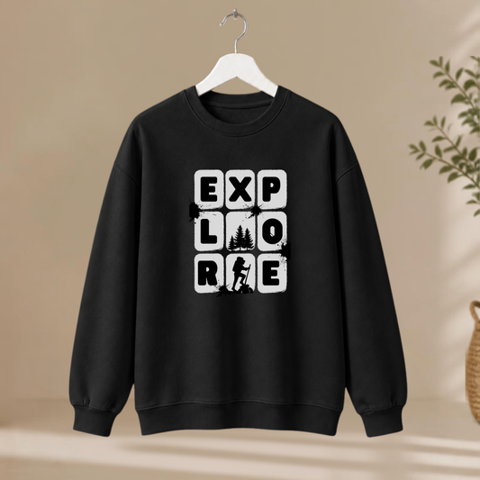 Unisex Sweatshirt - Explore