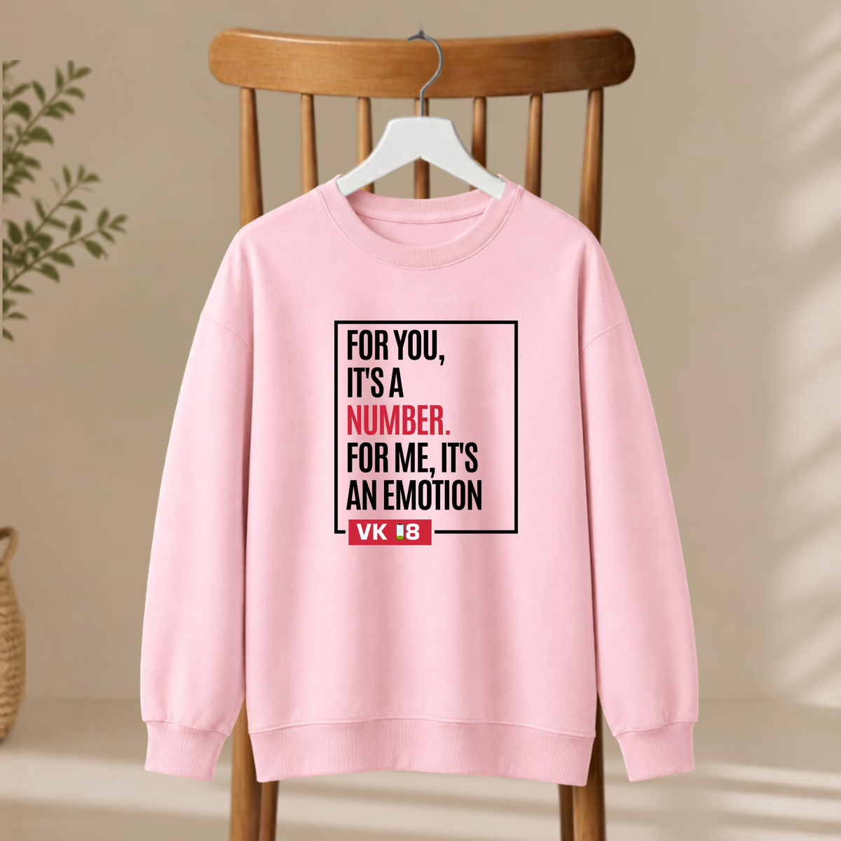 Unisex Sweatshirt - For Me It's An Emotion