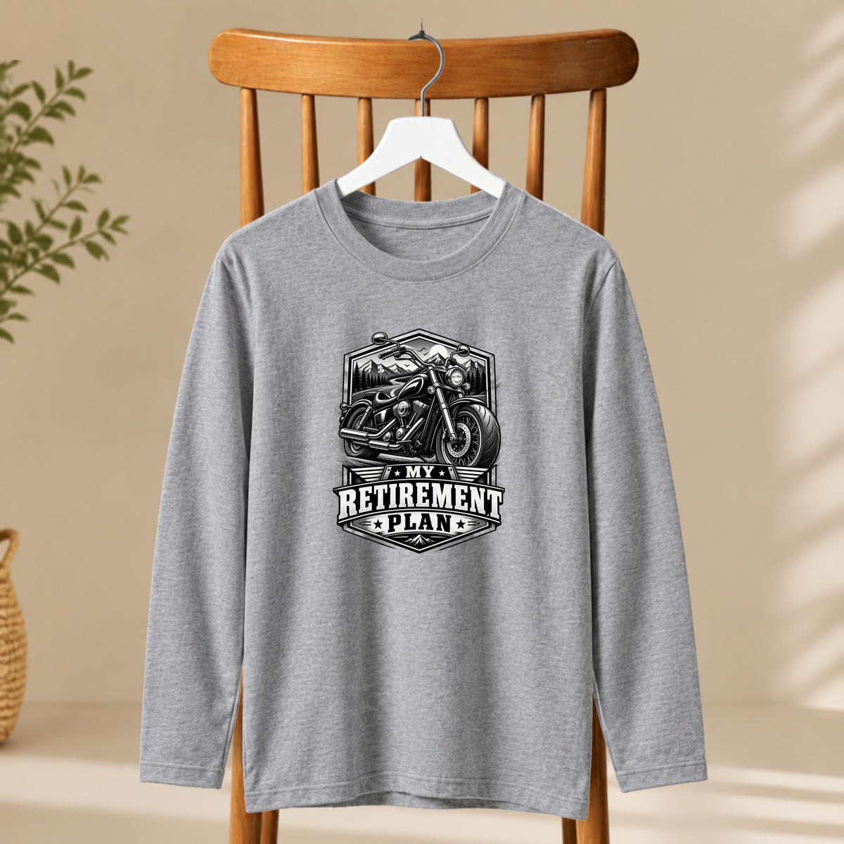 Men's Full Sleeve T-Shirt - My Retirement Plan