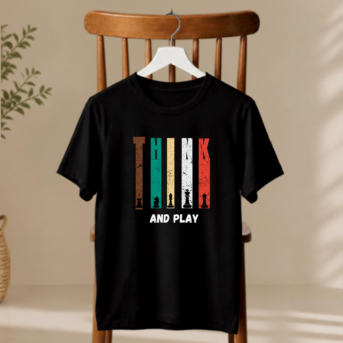 Unisex T-Shirt - Think and Play