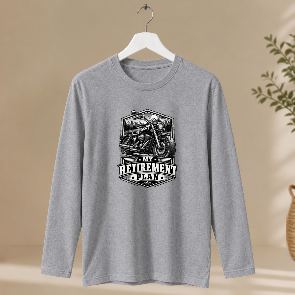 Men's Full Sleeve T-Shirt - My Retirement Plan