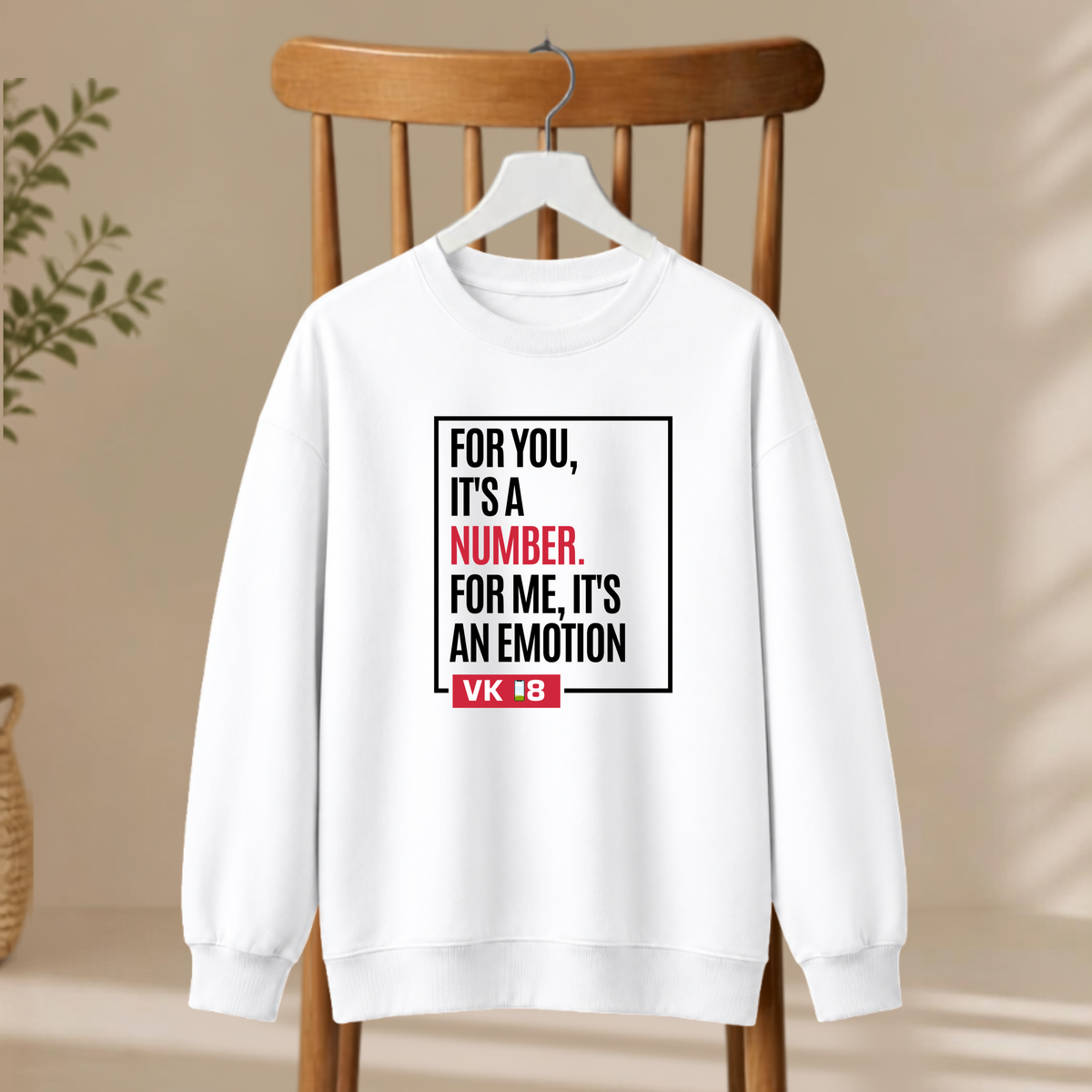 Unisex Sweatshirt - For Me It's An Emotion