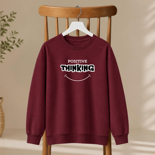 Unisex Sweatshirt - Positive Thinking