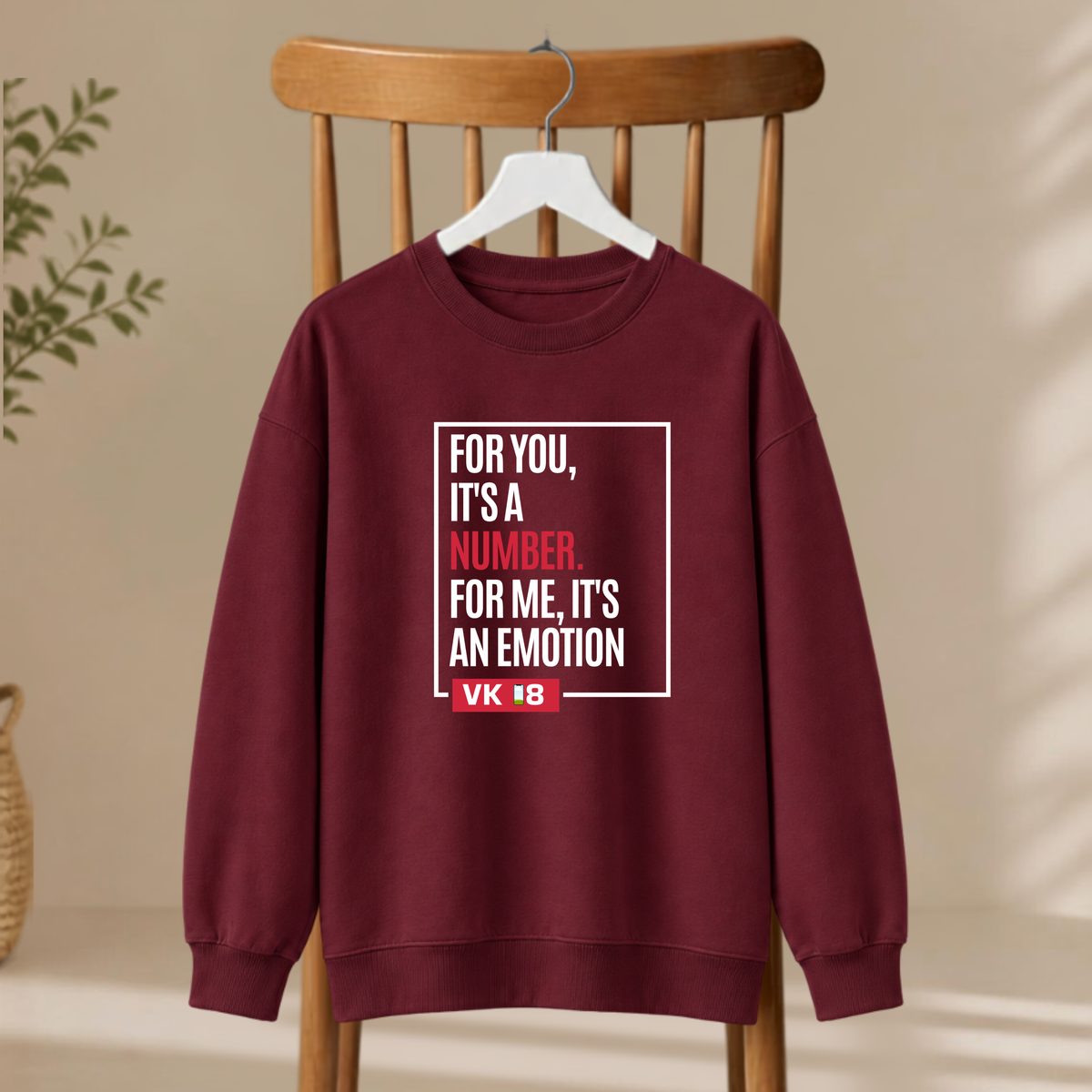 Unisex Sweatshirt - For Me It's An Emotion