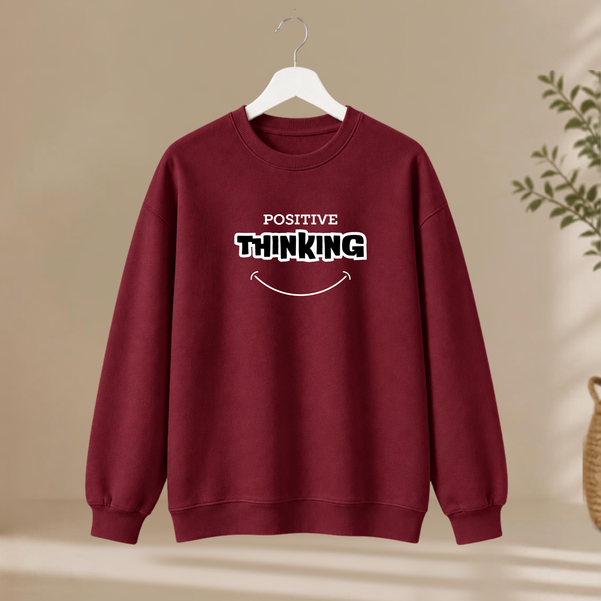 Unisex Sweatshirt - Positive Thinking