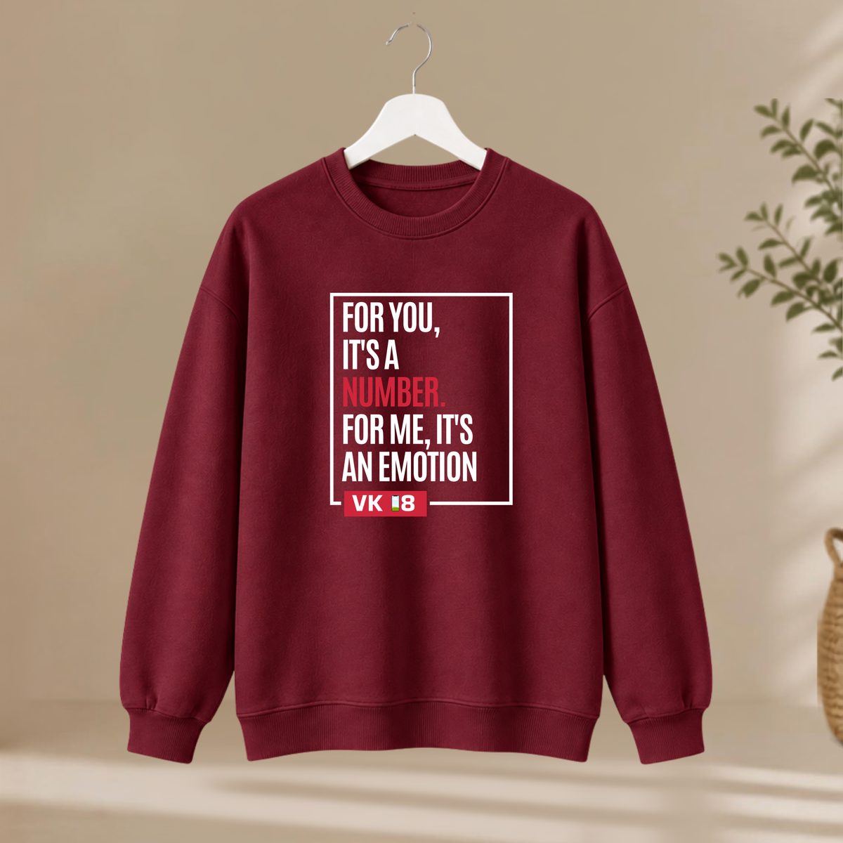 Unisex Sweatshirt - For Me It's An Emotion