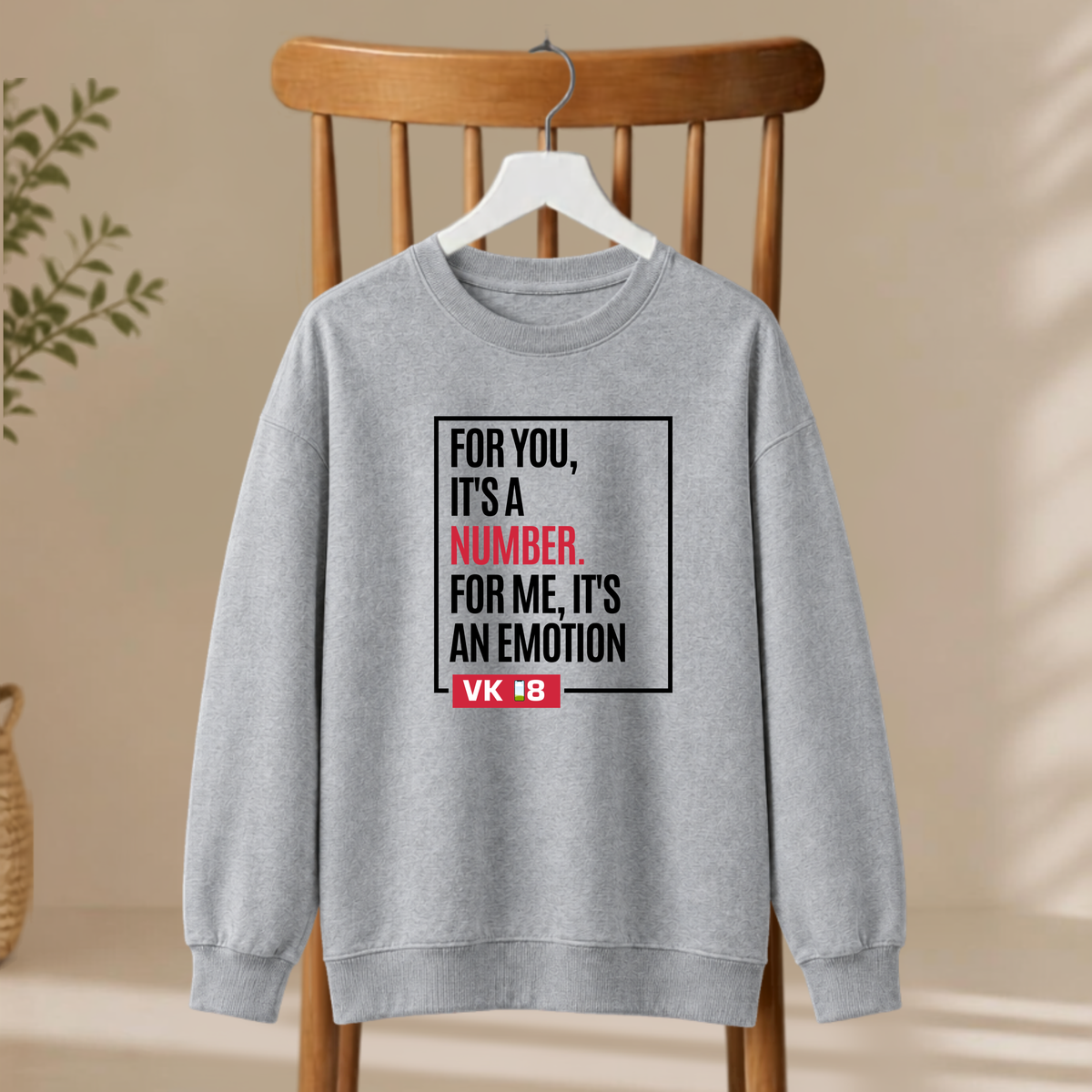 Unisex Sweatshirt - For Me It's An Emotion