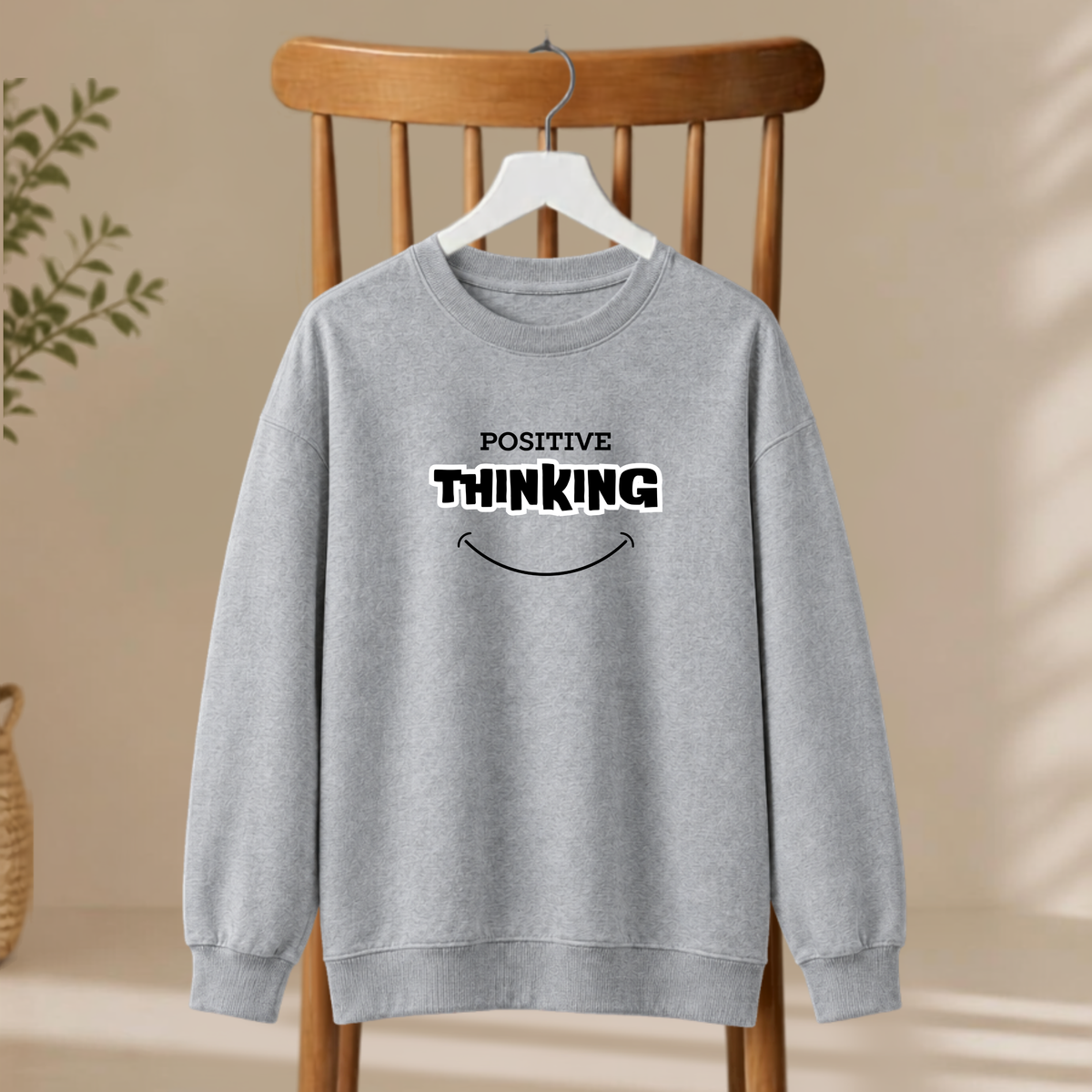 Unisex Sweatshirt - Positive Thinking
