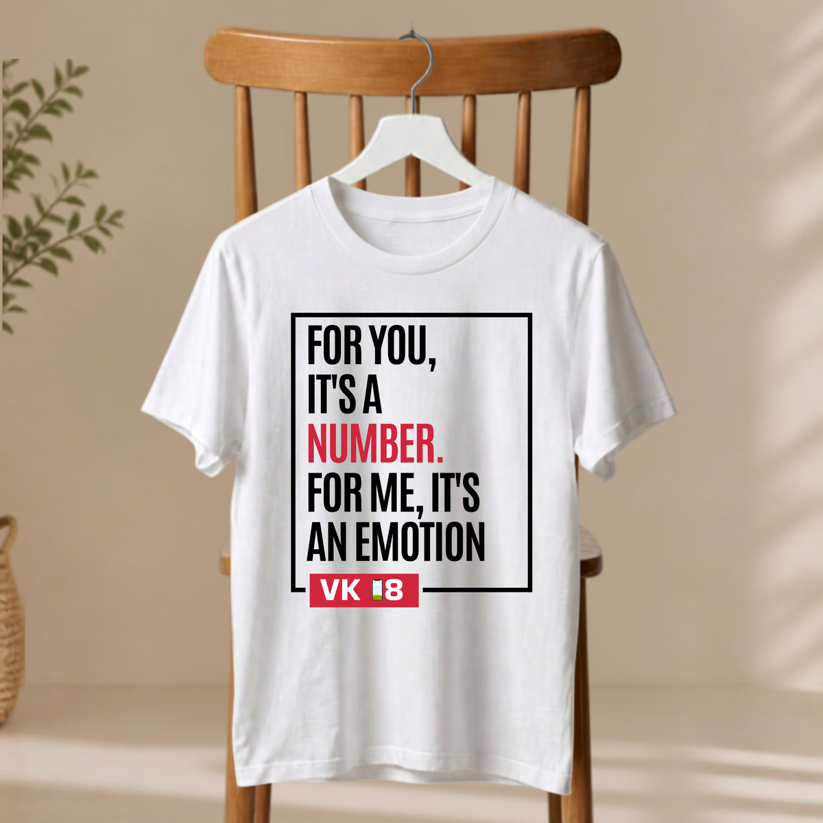 Unisex T-Shirt - For Me It's An Emotion