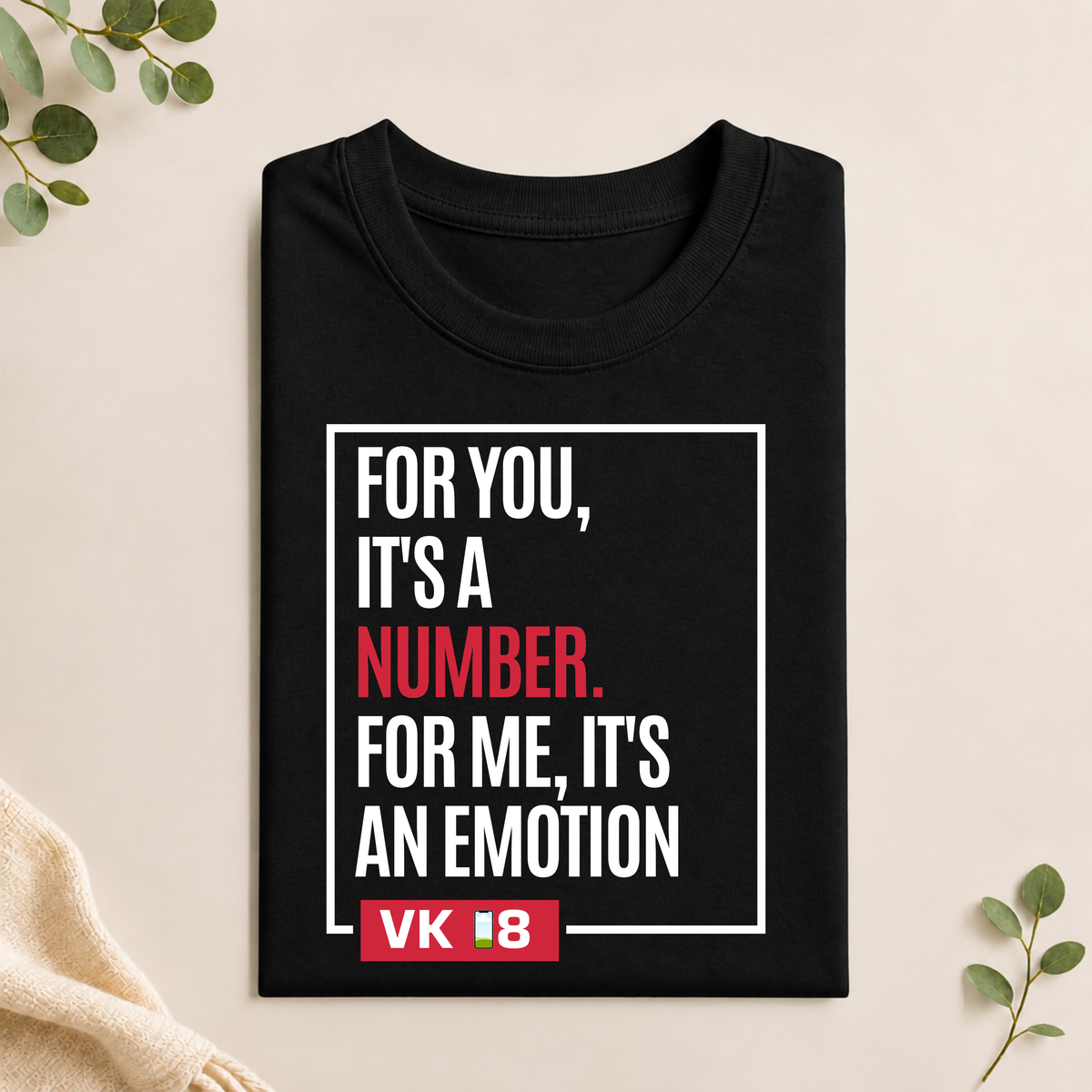 Unisex T-Shirt - For Me It's An Emotion