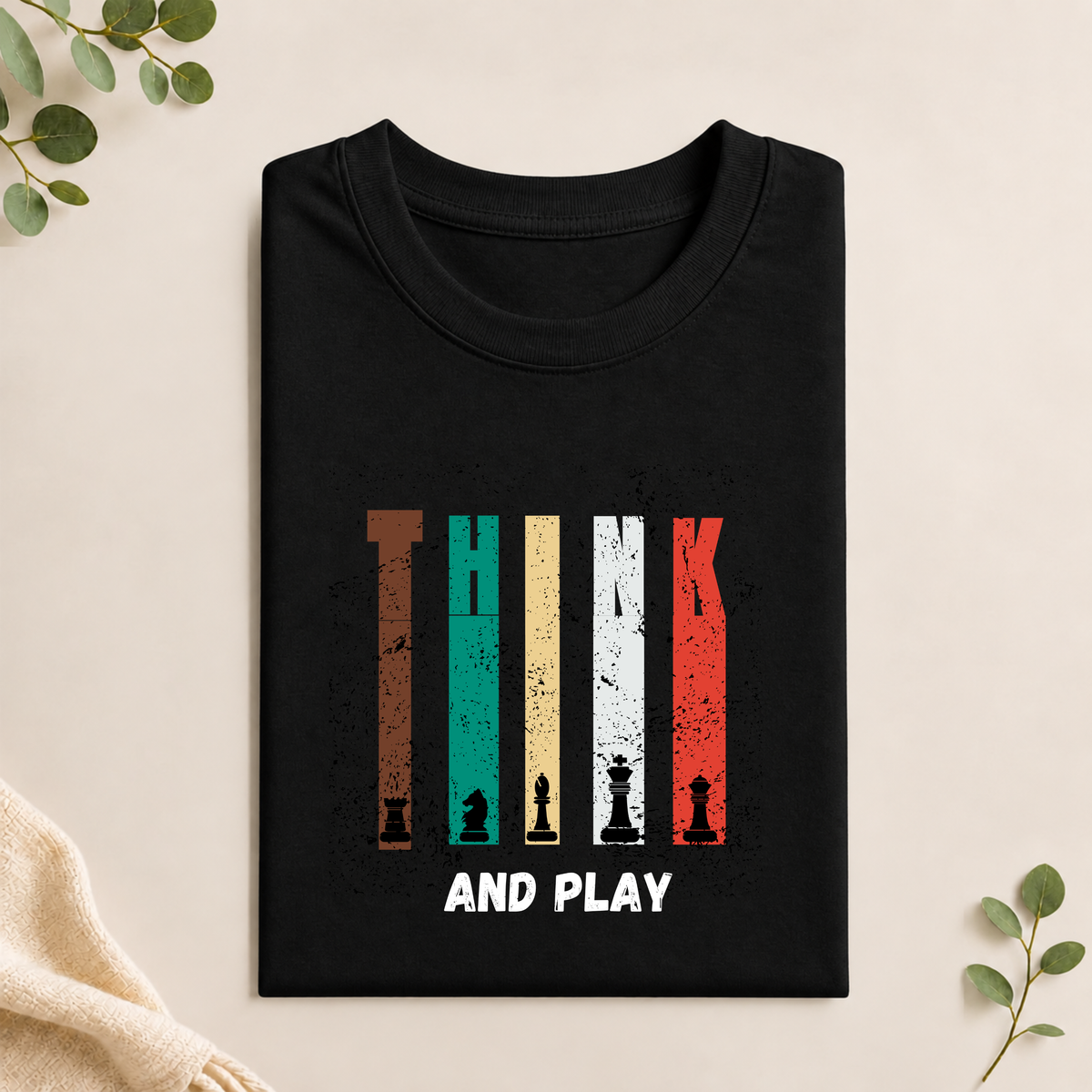 Unisex T-Shirt - Think and Play