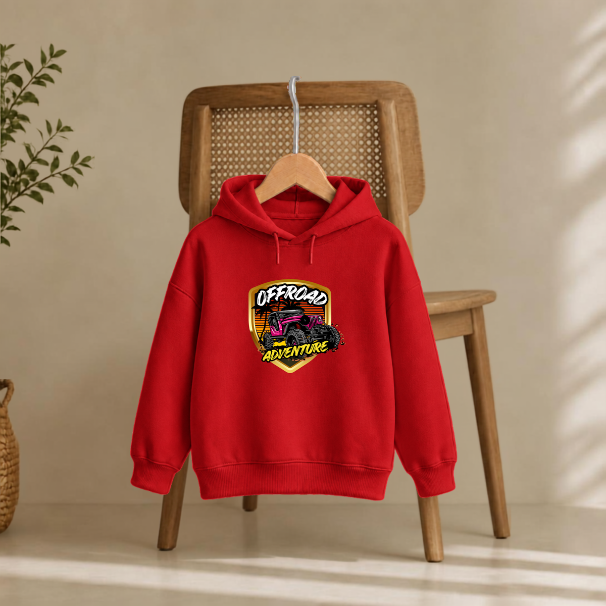 Kids Hoodie - Off Road Adventure